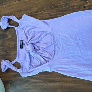Jluxlabel purple midi dress